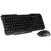 Kit Teclado &amp; Mouse C3tech Wireless Usb - K-w10bk