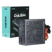 Fonte Gamer Dash 500W Preto Vfg500Wp