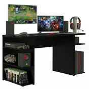 Mesa Gamer Preta em MDP Madesa