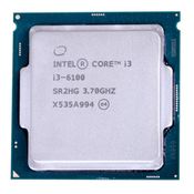Processador Intel Core i3 6100 3. 7GHZ 3MB LGA 1151 Oem S/ Cooler