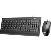 Kit Teclado E Mouse Lecoo Cm103 Usb Preto