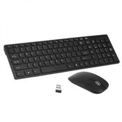 Kit Teclado E Mouse Wireless Ultra Slim Muito Leve