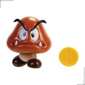Super Mario - Boneco 2.5 Pol Colecionável - Goomba