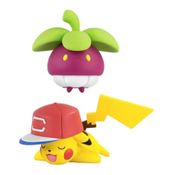 Pokémon Figura de Ação Bounsweet Vs Pikachu 1969 - Sunny