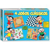 4 Jogos Clássicos - Turma da Mônica - Nig Brinquedos