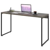 Mesa de Escritório Escrivaninha 135cm Dynamica Industrial C08 Carvalho Dark - Mpozenato