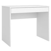 Mesa Para Computador Escrivaninha 1 Gaveta Facility D02 Branco - Mpozenato