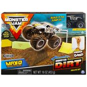 Monster Jam - Playset Com Massaareia E Veículo - Max-D