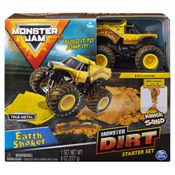 Playset com Rampa e Veículo - Monster Jam - Dirt Starter - Zombie - Sunny