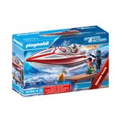 Playmobil - Piloto De Speedboat - Sports &Amp; Action - 70744