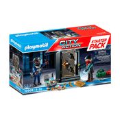 Playmobil - Roubo A Banco Starter Pack - City Action - 70908