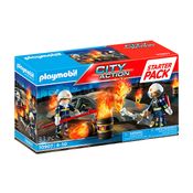 Playmobil - Exercício De Incêndio Starter Pack - City Action - 70907