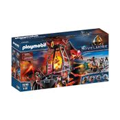Playmobil - Mina De Lava Dos Bandidos De Burnham - Novelmore - 70390