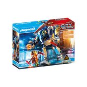 Playmobil - Robô De Operações Especiais Da Polícia - City Action - 70571