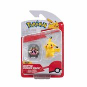 2 Bonecos De Batalha Lechonk E Pikachu - Pokémon