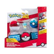 Cinto Com Boneco Quaxly E 2 Pokébolas - Pokémon