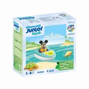 Tour De Barco Com O Mickey - Playmobil Junior Aqua 71707