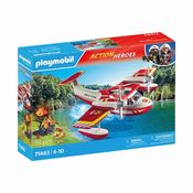 Hidroavião De Bombeiros - Playmobil Action Heroes 71463