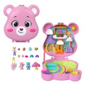 Conjunto Mini Boneca Com Acessórios - Polly Pocket - Ursinhos Carinhosos - Mattel