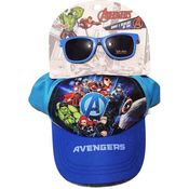 Conjunto de Boné e Óculos de Sol - Marvel - Os Vingadores - Toyng
