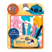 Conjunto de Atividades - Assopra - Canetinha para Colorir - Disney - Stitch