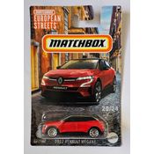 *Embalagem danificada* Matchbox European Streets - 2022 Renault Mégane