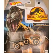 Hot Wheels Characters Cars Jurassic World Dominion -  Tyrannosaurus Rex