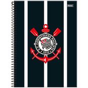 Caderno Espiral Corinthians Timão 80 Folhas - Foroni