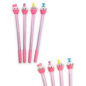 Caneta Gel Ultra Fina Cupcake Sortida Poop Store