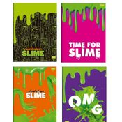 Caderno Slime Brochurinha 1/4 96 Fls - Foroni