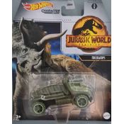 Hot Wheels Character Cars Jurassic World Dominion - Triceratops