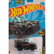 Hot Wheels Batman - Classic TV Series Batmobile azul e verm