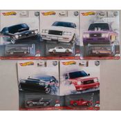 Hot Wheels Car Culture Power Trip- Set Completo (5 minis)
