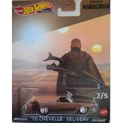 *Embalagem danificada* Hot Wheels Pop Culture - ? Chevelle Delivery (Star Wars Mandalorian)