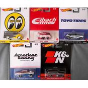 *Embalagem danificada* Hot Wheels Pop Culture - Speed Graphics Set Completo (5 miniaturas)