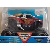 *Embalagem danificada* Monster Jam 1/24 - Wonder Woman (True Metal)