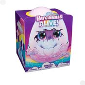 Pelúcia - Hatchimals - Surpresa - Pufficornio - Hatchimails Alive - Sunny