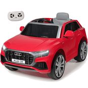 Carro Eletrico Belfix Audi Q8 12V com Controle Remoto Vermelho