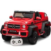 Carro Eletrico Belfix Mercedes G63 AMG 12V Controle Vermelho