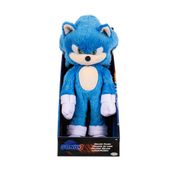 Pelucia - Deluxe - Sonic - Sonic Filme 3 - Azul - Sunny