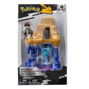 Pokemon - Playset De 15Cm - Caverna Com Tyrunt E Zubat