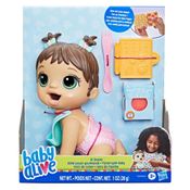 Baby Alive Hora da Papinha Morena - Hasbro F2618