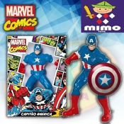 Boneco Capitão America Marvel Comics - Mimo 0552