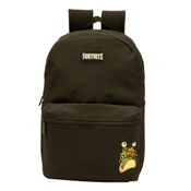 Kit Mochila Fortnite + Carimbo + Doomez + 2 Cadernos