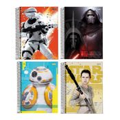 Caderno Star Wars Espiral 96 Folhas 1 Matéria - Jandaia