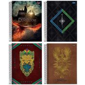 Caderno Espiral 80Fls Os Segredos Dumbledore Oficial Harry Potter