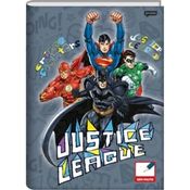 Caderno Liga da Justiça Brochurão SEM PAUTA 96Fls Super-Heróis DC Original