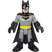 Imaginext Batman 25 Cm Traje Cinza/Preto Mattel -HGX90