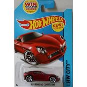 Hot Wheels City - Alfa Romeo 8C Competizione vermelho