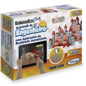 Blocos de Montar - Interactive Play - Brincando De Engenheiro - Xalingo